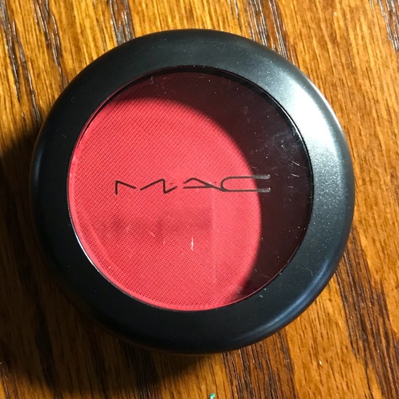 mac red blush